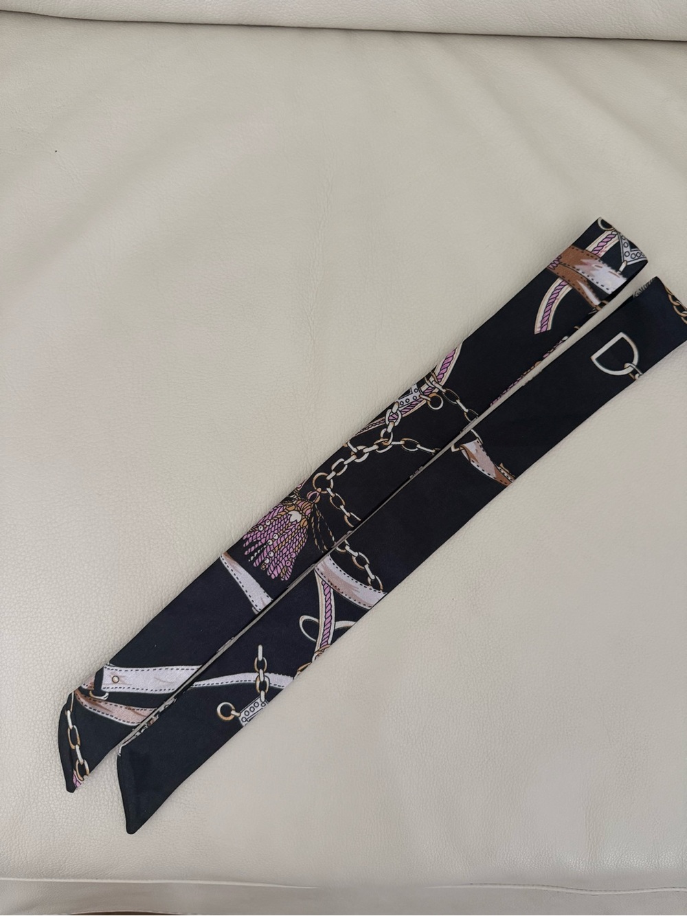 Handbag Narrow Scarf Bundle of Two